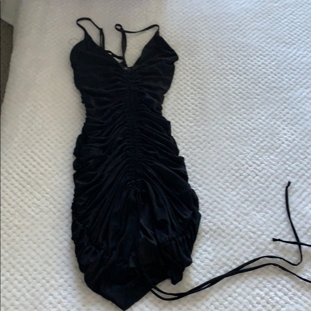 Fashion nova black mini dress